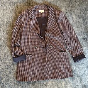 Skies Are Blue Houndstooth Blazer